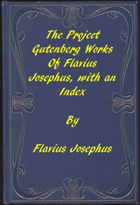 Cover of The Project Gutenberg Works of Flavius Josephus: An Index