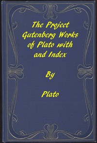 Cover of The Project Gutenberg Works of Plato: An Index