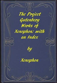 Cover of The Project Gutenberg Works of Xenophon: An Index
