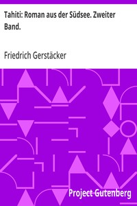 Cover of Tahiti: Roman aus der Südsee. Zweiter Band.