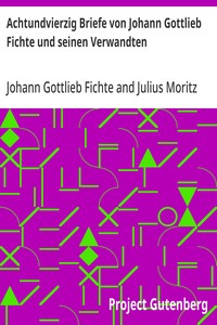 Cover of Achtundvierzig Briefe von Johann Gottlieb Fichte und seinen Verwandten