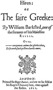 Cover of Seven Minor Epics of the English Renaissance (1596-1624)