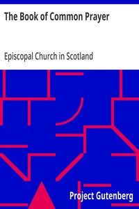 Cover of The Book of Common Prayer and The Scottish Liturgy