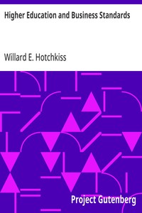 Cover of Higher Education and Business Standards