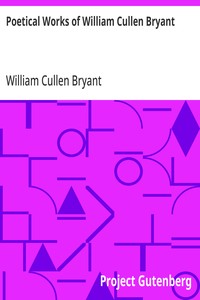Cover of Poetical Works of William Cullen Bryant Household Edition