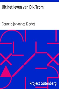 Cover of Uit het leven van Dik Trom