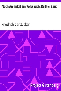 Cover of Nach Amerika! Ein Volksbuch. Dritter Band