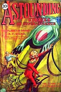 Cover of Astounding Stories of Super-Science, August 1930