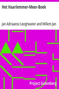 Cover of Het Haarlemmer-Meer-Boek