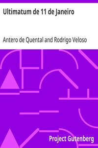 Cover of Ultimatum de 11 de Janeiro