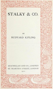 Cover of Stalky & Co.