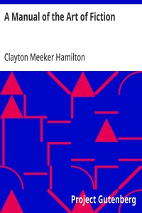 Cover of A Manual of the Art of Fiction