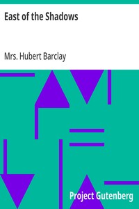 Cover of East of the Shadows