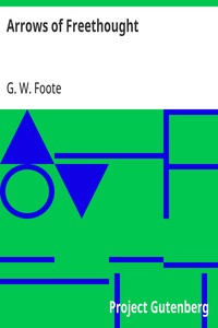 Cover of Arrows of Freethought