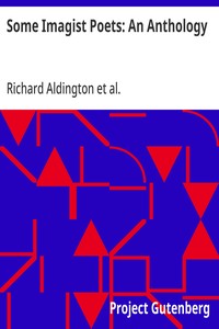 Cover of Some Imagist Poets: An Anthology