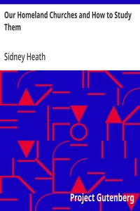 Cover of Our Homeland Churches and How to Study Them