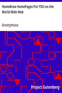 Cover of HomeBrew HomePages Put YOU on the World Wide Web