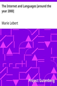 Cover of The Internet and Languages [around the year 2000]