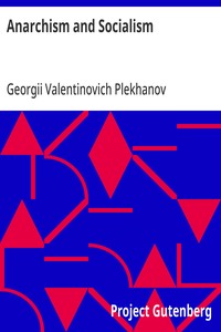 Cover of Anarchism and Socialism