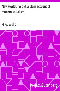 Cover of New worlds for old: A plain account of modern socialism
