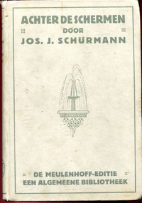 Cover of Achter de schermen
