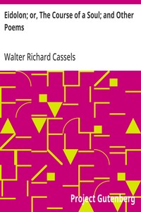 Cover of Eidolon; or, The Course of a Soul; and Other Poems