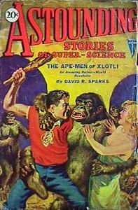 Cover of Astounding Stories of Super-Science, December 1930