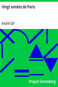 Cover of Vingt années de Paris