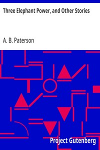 Cover of Three Elephant Power, and Other Stories
