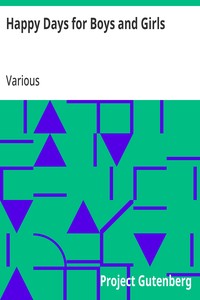 Cover of Happy Days for Boys and Girls