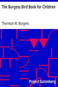 Cover of The Burgess Bird Book for Children