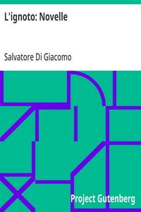 Cover of L'ignoto: Novelle