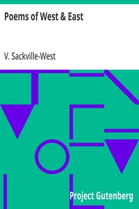 Cover of Poems of West & East