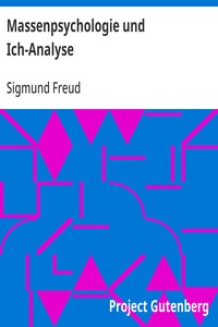 Cover of Massenpsychologie und Ich-Analyse