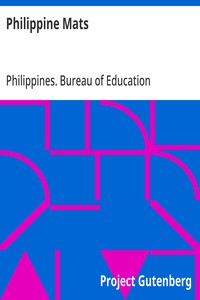 Cover of Philippine Mats Philippine Craftsman Reprint Series No. 1