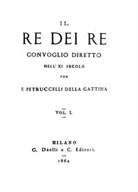 Cover of Il re dei re, vol. 1 Convoglio diretto nell'XI secolo