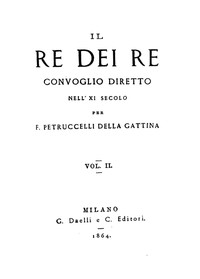 Cover of Il re dei re, vol. 2 Convoglio diretto nell'XI secolo