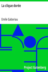 Cover of La clique dorée