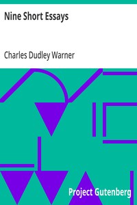 Cover of Nine Short Essays
