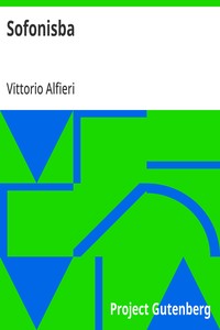 Cover of Sofonisba