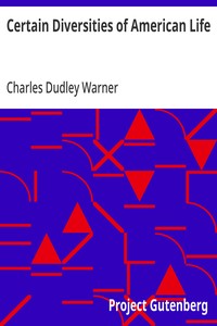 Cover of Certain Diversities of American Life