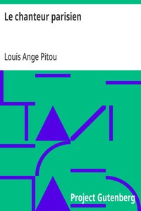 Cover of Le chanteur parisien Recueil des chansons de L.A. Pitou
