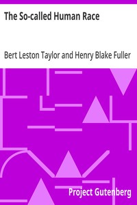 Cover of The So-called Human Race