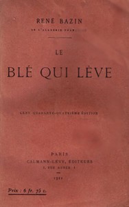 Cover of Le Blé qui lève