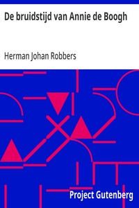 Cover of De bruidstijd van Annie de Boogh