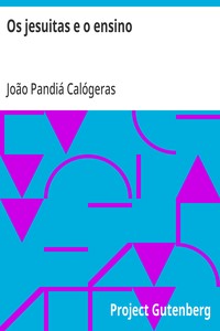 Cover of Os jesuitas e o ensino