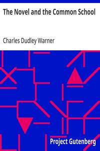 Cover of The Novel and the Common School
