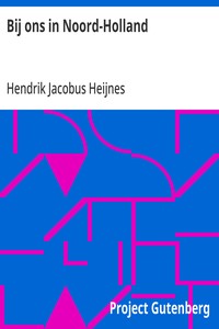Cover of Bij ons in Noord-Holland