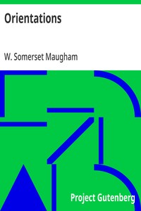 Cover of Orientations