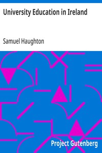 Cover of University Education in Ireland
